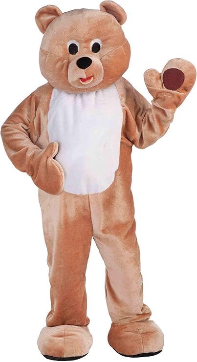 Bear Honey Mascot Costume Adult Halloween Dress Play Costume