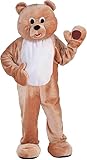 NQBRNG Bear Honey Mascot Costume Adult Halloween Dress Play Costume
