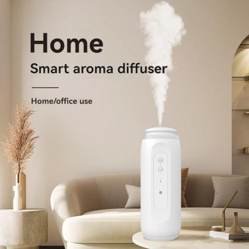 Diffuseur d'arômes intelligent 300 m³ avec application Bluetooth et veilleuse intégrée - 5