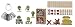 Awesome Little Green Men 8 Pc Battle Pack Series 2- Style 2 Action Figure