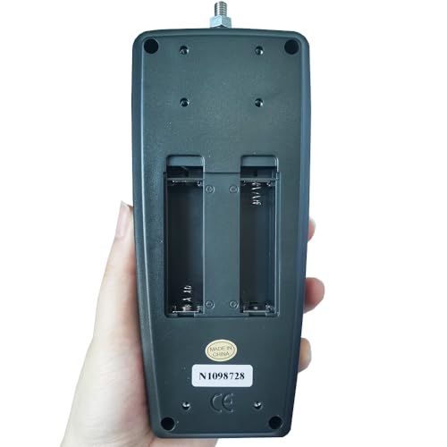 Dinamómetro de Medición de Fuerza Muscular con Rango ±50 Kgf ±490 N ±110 Lbf Resolución 0.01 Kgf 0.1 N 0.1 Lbf para Diseño de Lugar de Trabajo, Evaluación de Fuerza y Estudios Ergonómicos miniatura 2