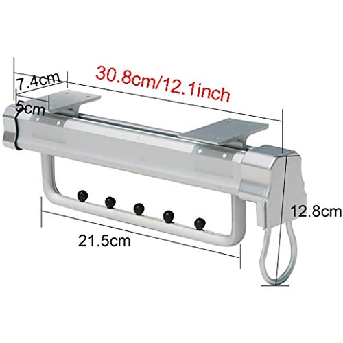 Placard encombré ? Ce rail de vêtements extensible en aluminium libère votre espace - 6