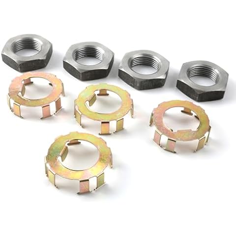 Camotokiit Trailer Wheel Spindle Nut Retainer Cover