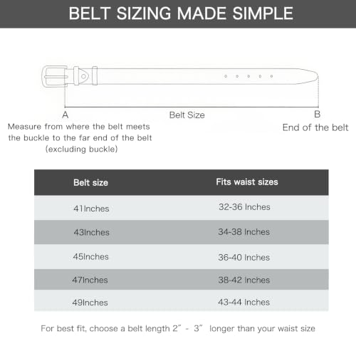 Image of Aurolran Men&Womens Leather Dress Belt Business Automatic Buckle Belt Color-Black Silver Gold