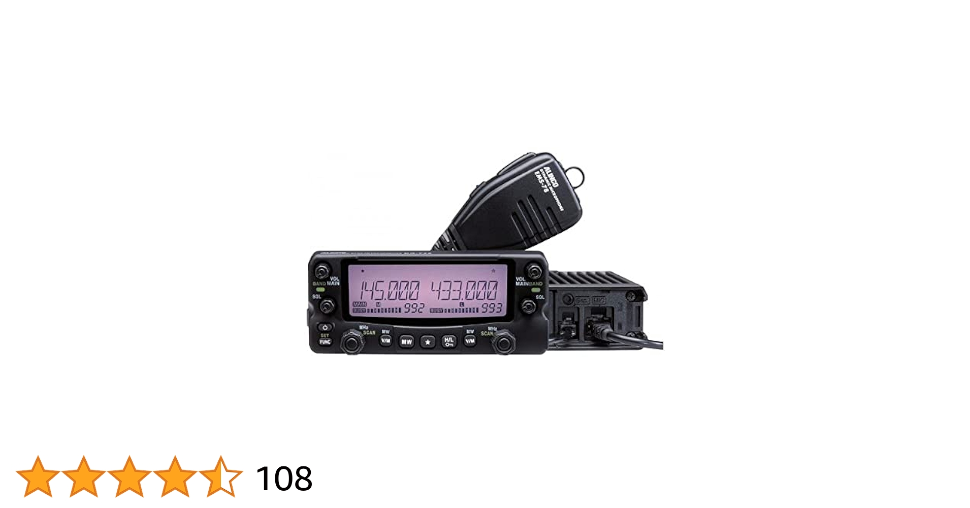 ALINCO DR-735 D トランシーバー Amazon | ALINCO アルインコ DR-735D (20W) ツインバンド144