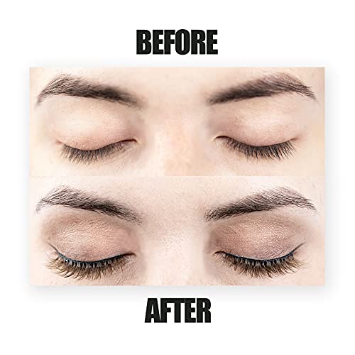 Ruishow Brown Eyelashes, Colored False Eyelash, 5 Pairs Handmade Lashes, Wispy Natural Faux Mink Eyelash Mixed Style #TOP3