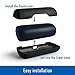 Easy+ Protective Silicone Skin Carrying Case for Bose SoundSport Free Truly Wireless Sport Headphones, Protective Silicone Cover Skin Charging Case, for Bose soundsport Wireless Headphones, Black