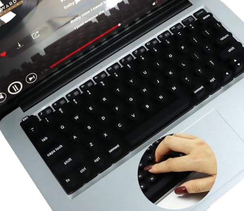 Protector de teclado para uñas largas compatible MacBook Pro 13'' miniatura 1