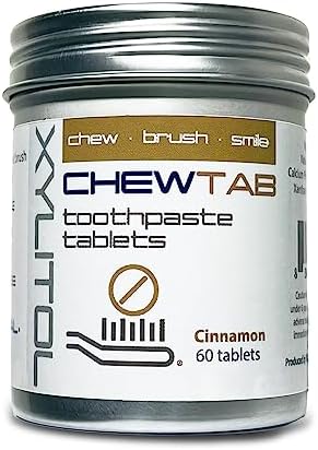 Weldental Chewtab Toothpaste Tablets Cinnamon