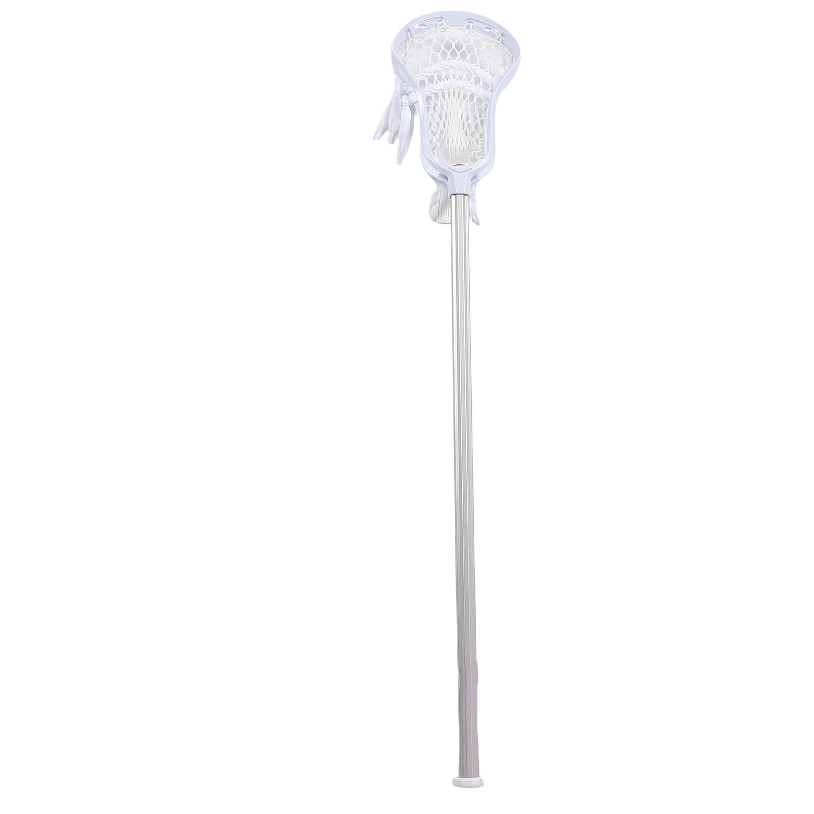 Game Lacrosse Stick, Wygodne Lacrosse Lacrosse w Celu Rywalizacji (BLACK) (WHITE)