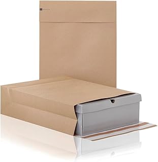 E-Green Kraft Mailer 450x350x120mm 120GSM Peel & Seal