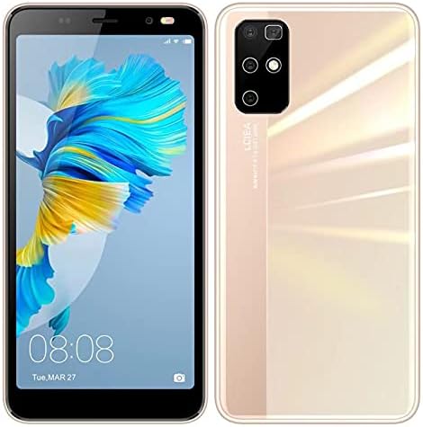 SIM-Free & Unlocked 3G Mobile Phones, Beatiful Android Smartphone, 5.5 Inch IPS Display, 2800mAh Big Battery,Dual SIM Dual Cameras and Durable Cell phones (Note30U-Gold)