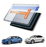 【Nuovo kit di allineamento per auto】 Il nostro innovativo telaio di montaggio sostituisce l'incollaggio manuale con una guida automatizzata. Si fissa perfettamente al bordo del display, impedendone un'applicazione sbagliata.