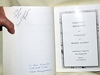 Farewell Kharpert 0962640026 Book Cover