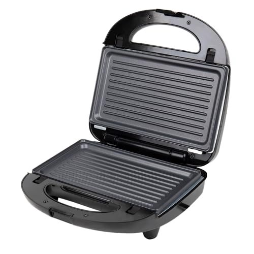 Cofan Sandwichera 3 en 1: grill, sandwichera y gofrera | Incluye placas intercambiables | Revestimiento antiadherente | Indicadores luminosos | Potencia: 750 W