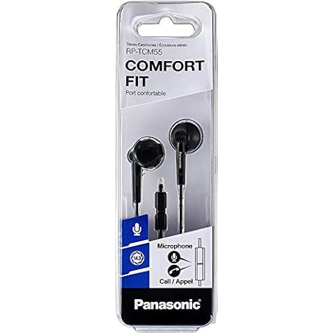Panasonic In-Ear Headphones with Microphone Cover