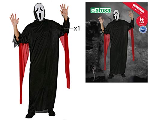 ATOSA Kostüm „Serial Killer Dreams“ – Für Herren, Größe XS | Karnevals- & Gruselkostüm