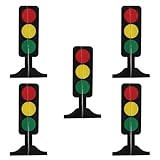 Ensemble de jeu éducatif pour enfants : la conception du jouet de de pour enfants aide les enfants à en apprendre davantage sur les de et la sécurité routière tout en s'amusant avec leur ensemble de jeu de panneaux de signalisation