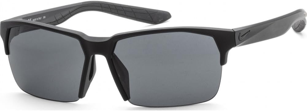 Nike CU3748-010 Maverick Free Sunglasses Matte Black Frame Color, Black/Dark Grey Lens Tint