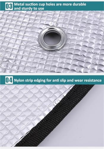 Pare-soleil Mazda 5 Premacy CW sur mesure finitions premium - 5