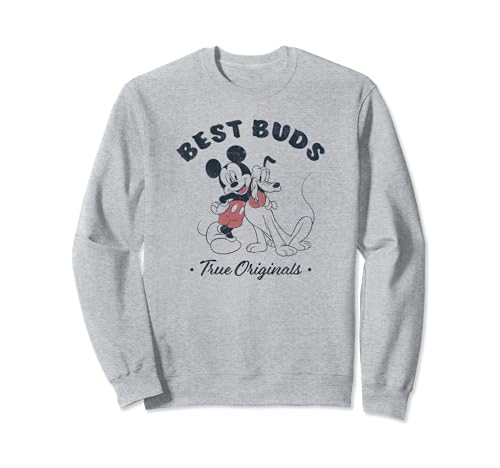 Sweatshirt Disney Mickey et Pluto célébrant la complicité et les souvenirs d'enfance