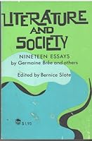 Literature and Society Nineteen Essays B002YZPQH6 Book Cover