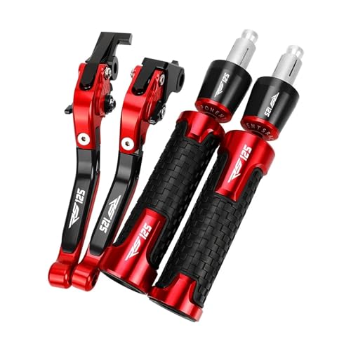 Leviers d'embrayage Aprilia RS125 pliants et extensibles avec embouts de guidon