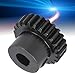 MOD 0.8 Pinion Gear 24 Tooth | 6mm D - Bore Replacement for Industrial Robots/CNC Machines | Cast Steel D - Shaft Gear 4303-1006 - 0024
