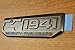 Jeep Wrangler Grand Cherokee Willys 75th Anniversary 1941 Emblem Badge OEM
