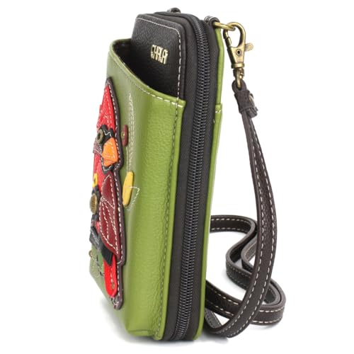 Image of CHALA Wallet Crossbody Cell Phone Purse - Women Faux Leather Multicolor Handbag with Adjustable Strap
