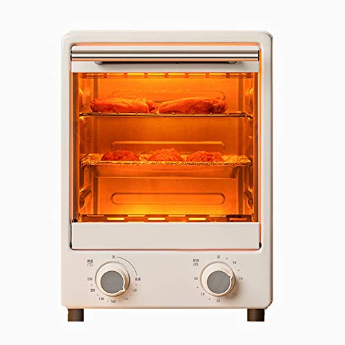 horno de sobremesa, Horneador de pan gran capacidad 12 l, temporizador 60 minutos, 900 W, control temperatura 100 °C a 230, utensilios cocina for hornear