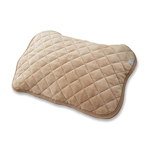 シルフィーズ 枕パッド ベージュ 43×63cm 2枚組 枕カバー リバーシブル 綿100% タオル地 フランネル オールシーズン あったか 洗える ウォッシャブル ゴム付き