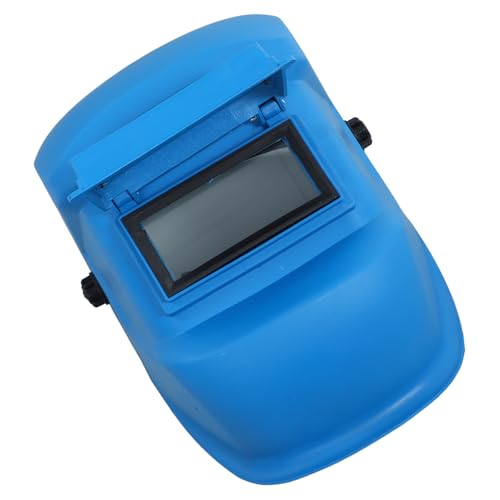 Hohopeti Casco Soldadura Resistente Facial Ocular Anti-deslumbrante para Soldadores Comodidad Prolongada Azul