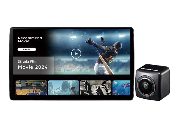 Amazon.co.jp: CN-F1X10C1DA+CY-RC500HDストラーダ有機ELディスプレイ