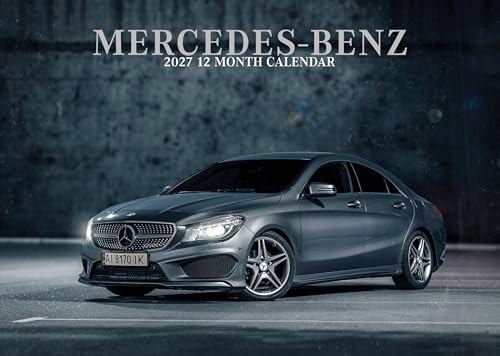Calendario Mercedes Benz 2027 de pared A3 con fotos de coches deportivos
