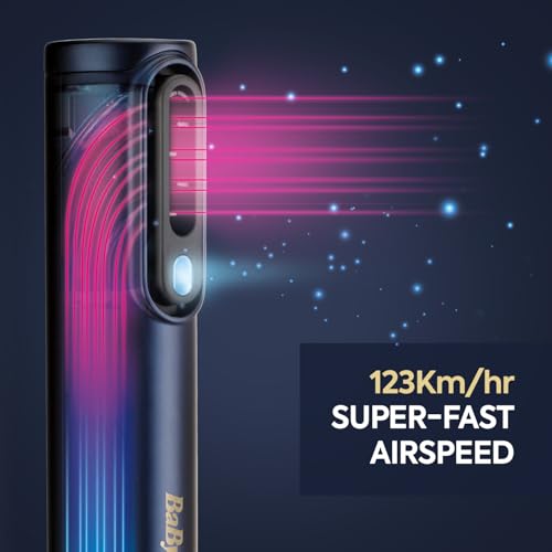 BaByliss Air Wand - Hair Dryer, Straightener and Styler All in One, Wet to Dry, Anti Frizz, No Heat Damage, 3 Attachments, AS6553U - Amazon Exclusive - Image 2