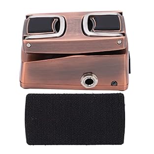EXPRESSIVE VOCAL TONES: This talk wah pedal features two classic vocal wah effects, allowing you to add a human-like, articulate character to your guitar sound. Perfect for funk, rock, and experimental music. DURABLE METAL CONSTRUCTION: The guitar ef...
