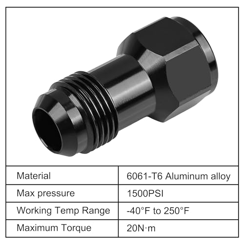 EVIL ENERGY 8AN Extender Female to AN8 Male Extension Fitting Adapter Aluminum by EVIL ENERGY - Used condition - Image 3