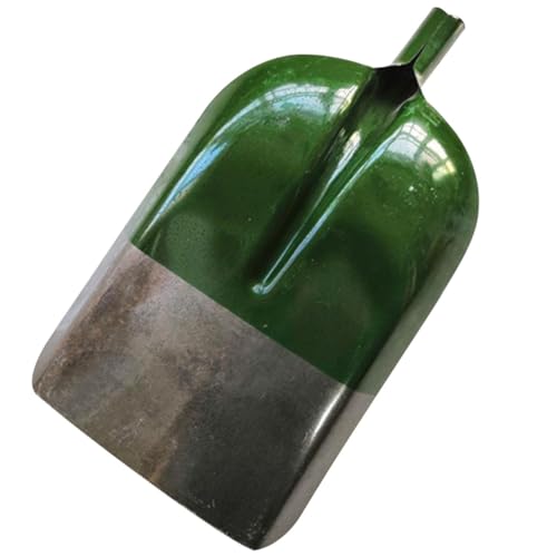 BESPORTBLE Outil de Plantation Seau à Cendres de cheminée écope de Terre de Culture écope d'alimentation Pelle Outil de Jardin déneigeuse Cheveux Courts Métal Outils de Jardin Le Fer