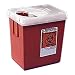 Med-Plus 8900SA Sharp Safety Phlebotomy Sharps Container, 1 lb., Polypropylene, Red (Pack of 100)