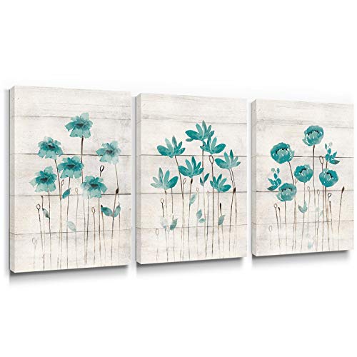 Peinture sur toile grand format pour décoration de chambre scandinave zen