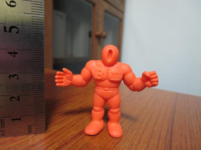 キン肉マン　キン消しオレンジバージョン Amazon.co.jp: キン消し パート12 バミューダⅢ オレンジ色 レアカラー