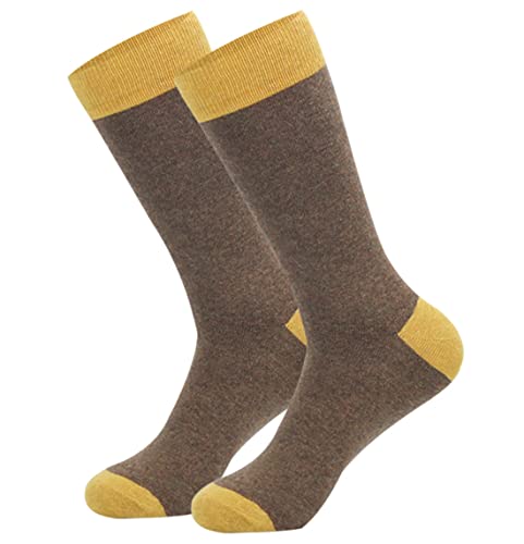 Image of HHX YONLEE Dress Socks 5 /6 /10 Pairs Crew Argyle Colorful Cotton Novelty Casual Happy Fun