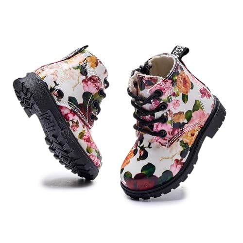 Daclay Kids Boots Children Boys and Girls Candy-Colored Waterproof and Velvet Boots3