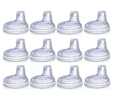 Nuby Replacement Silicone Spouts 12 Pack