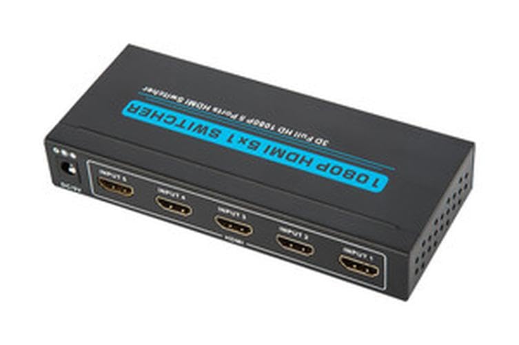 Sélecteur HDMI 5 entrées haute résolution pour une fluidité d'image exceptionnelle