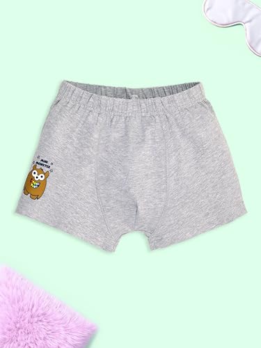 Image of KiddoPanti Boys Boxer Shorts Pack of 3 | Soft Cotton-Lycra Blend | Comfortable Fit with Bio Wash for All-Day Comfort | Kids Briefs