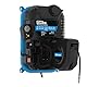 Güde Wandkompressor 160/08/2 ST (1100 W/230 V, max. 8 bar, 90 l/min eff. Liefermenge, ölfrei, platzsparende Wandmontage, integrierte 180° schwenkbare Automatikschlauchtrommel, 9 m Druckluftschlauch)