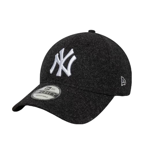 New Era Melton Wool 9Forty Neyyan Blkwhi Black One Size