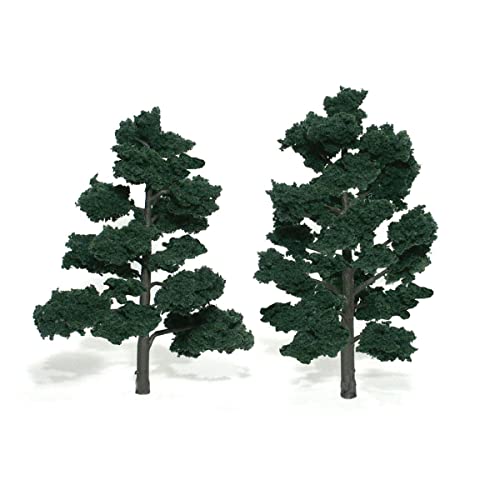 Arbres miniatures Woodland Scenics 15-18cm pour diorama et maquette